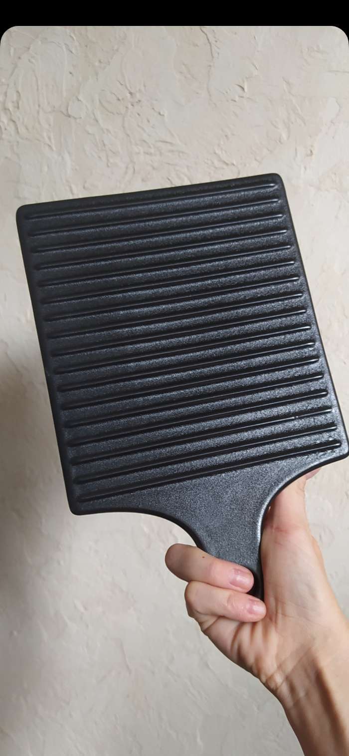 Фотография покупателя товара Блюдо керамическое для подачи Доляна «Гриль», 18×28 см, белое - Фото 4