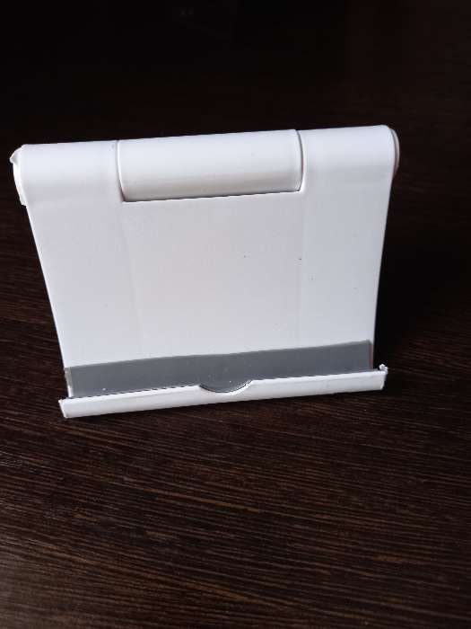 Фотография покупателя товара Подставка для телефона/планшета Belsis BS3105W, складная, белая