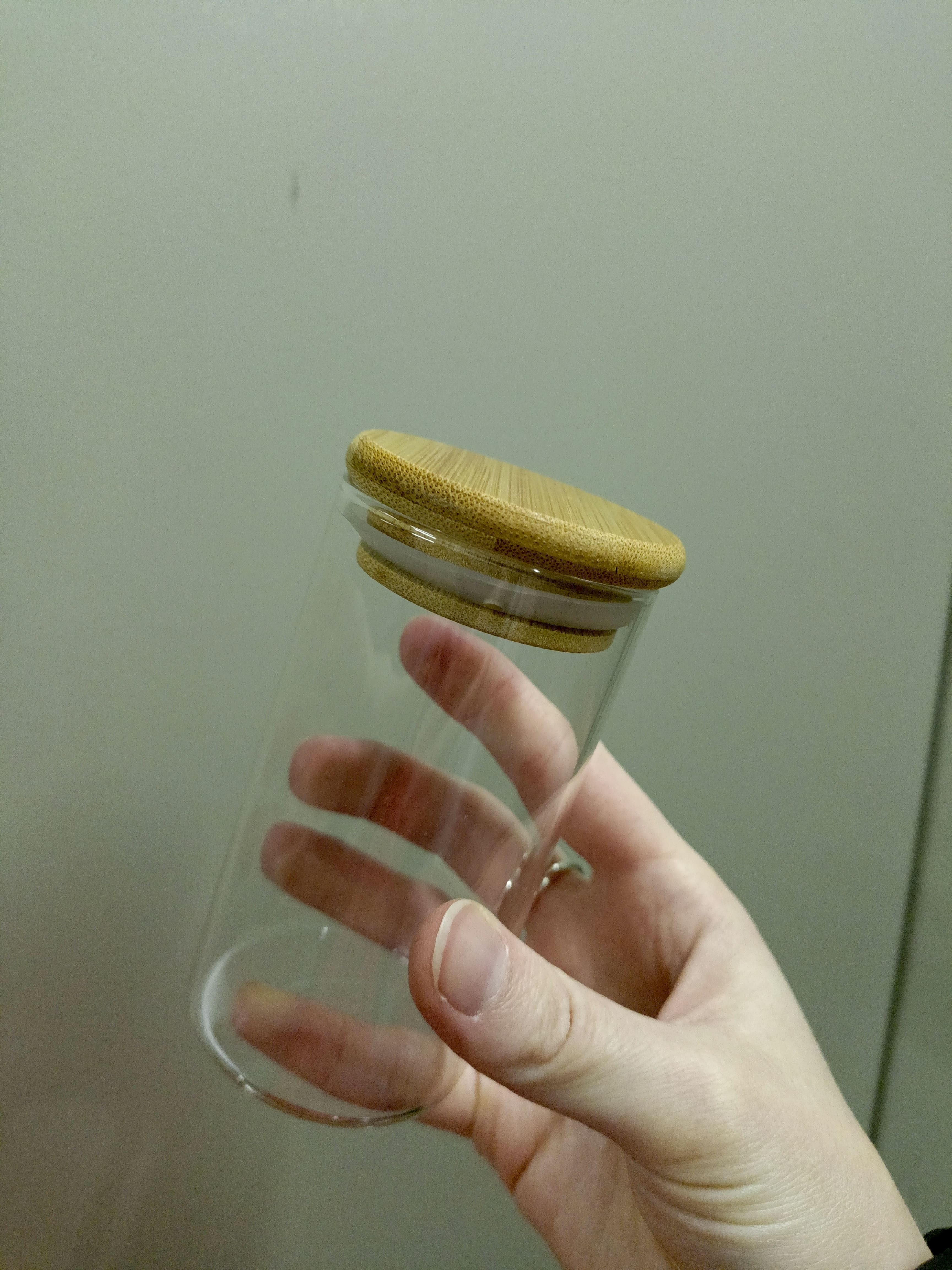 Фотография покупателя товара Банка для сыпучих BellaTenero «Эко», 550 мл, 8.5×12.5 см, с бамбуковой крышкой, стекло - Фото 4