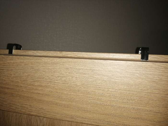 Фотография покупателя товара Вешалка на дверцу толщиной 2 см, Доляна «Блеск», 5 крючков, 24,5×10×6 см, цвет хром
