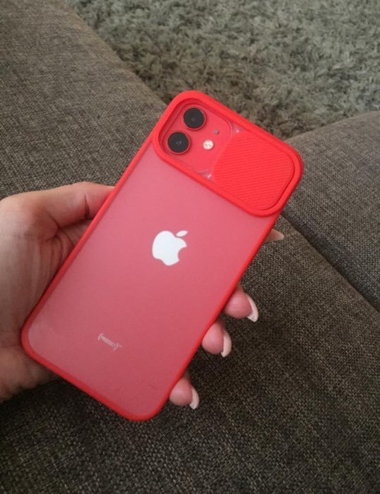 Фотография покупателя товара Чехол LuazON для телефона iPhone 12, защита объектива камеры, пластиковый, сиреневый - Фото 5