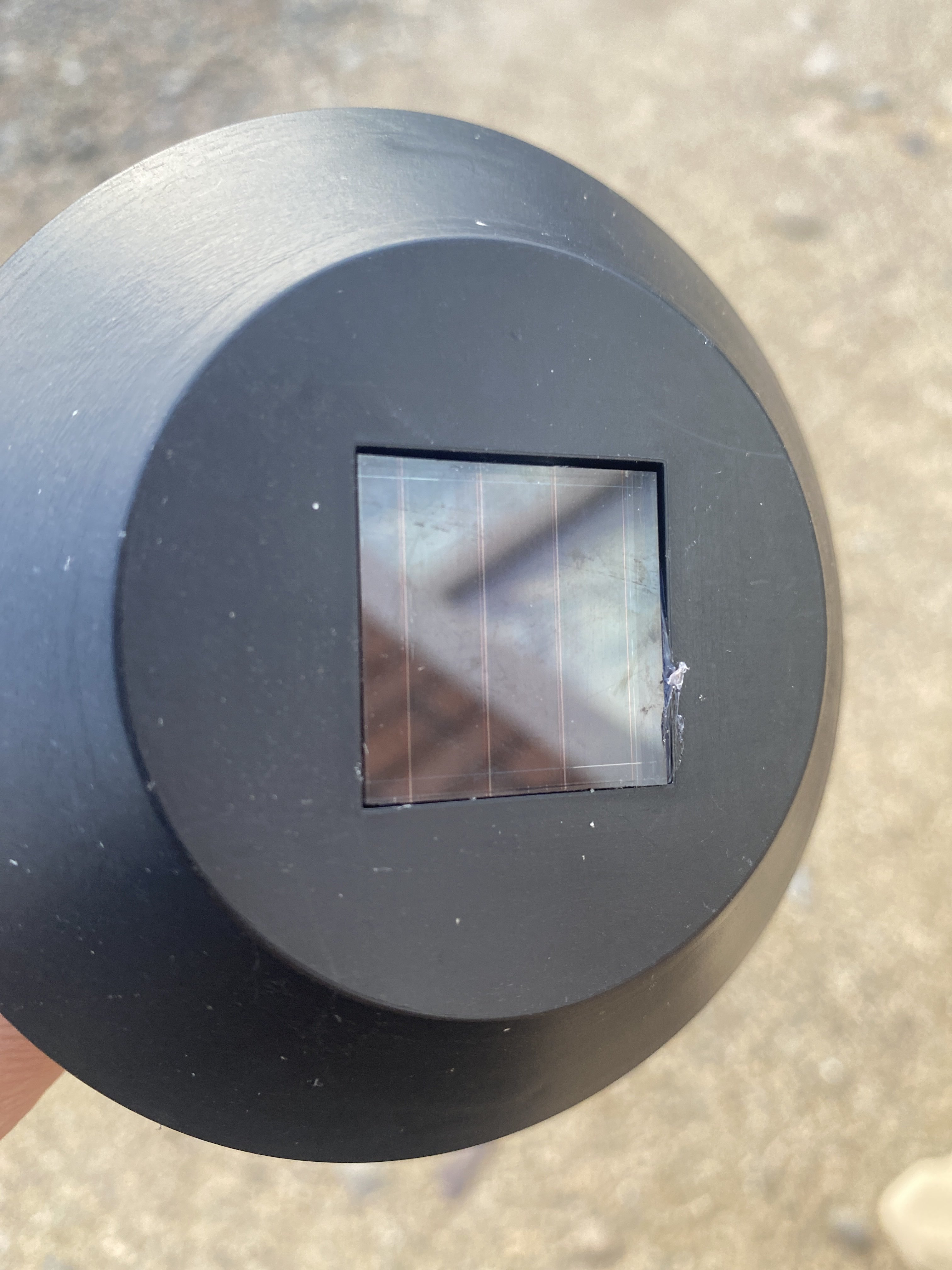 Фотография покупателя товара Садовый светильник на солнечной батарее «Ретро», 10 × 12 × 14 см, 1 LED, свечение тёплое белое