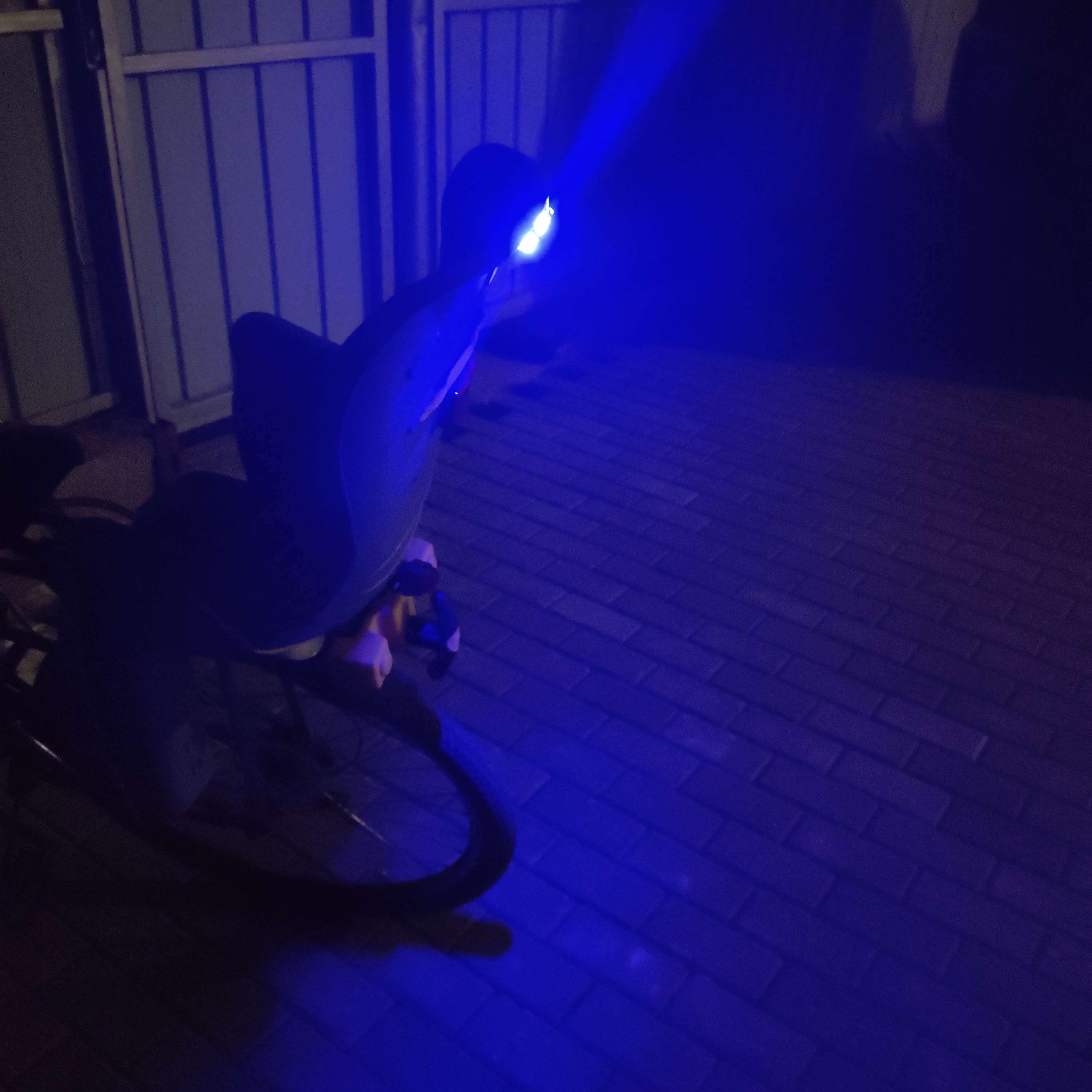 Фотография покупателя товара Фонарь велосипедный задний аккумуляторный, водонепроницаемый, 5 диодов, 6 режимов