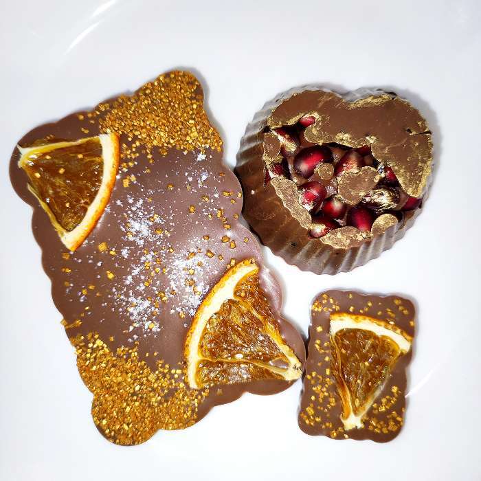 Фотография покупателя товара Форма для шоколада Доляна «Шоколадное ассорти», силикон, 20×15 см, 9 ячеек, розовая - Фото 13