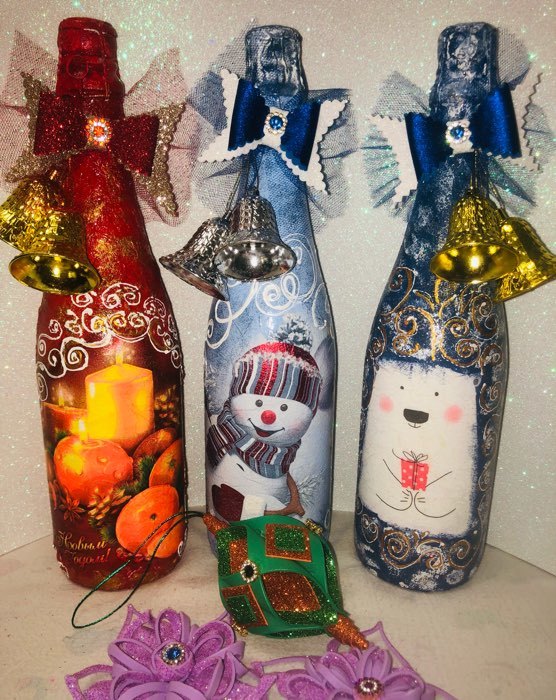 Фотография покупателя товара Ёлочные игрушки 12 шт. «Зимнее волшебство. Колокольчик в сеточку» пластик, 3×2.5 см, МИКС - Фото 6