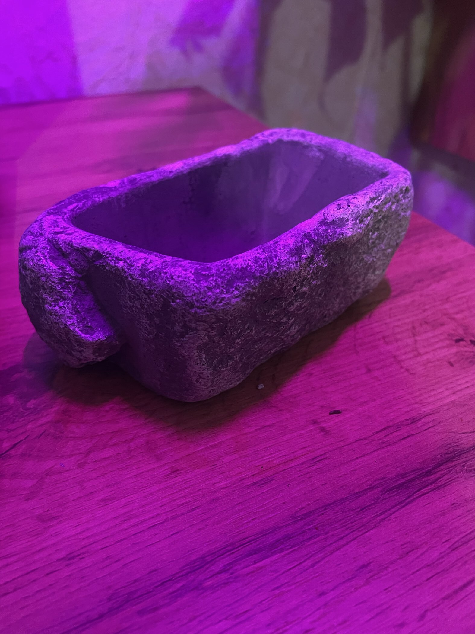 Фотография покупателя товара Кашпо - бонсай "Камень" 14х8х5см - Фото 1