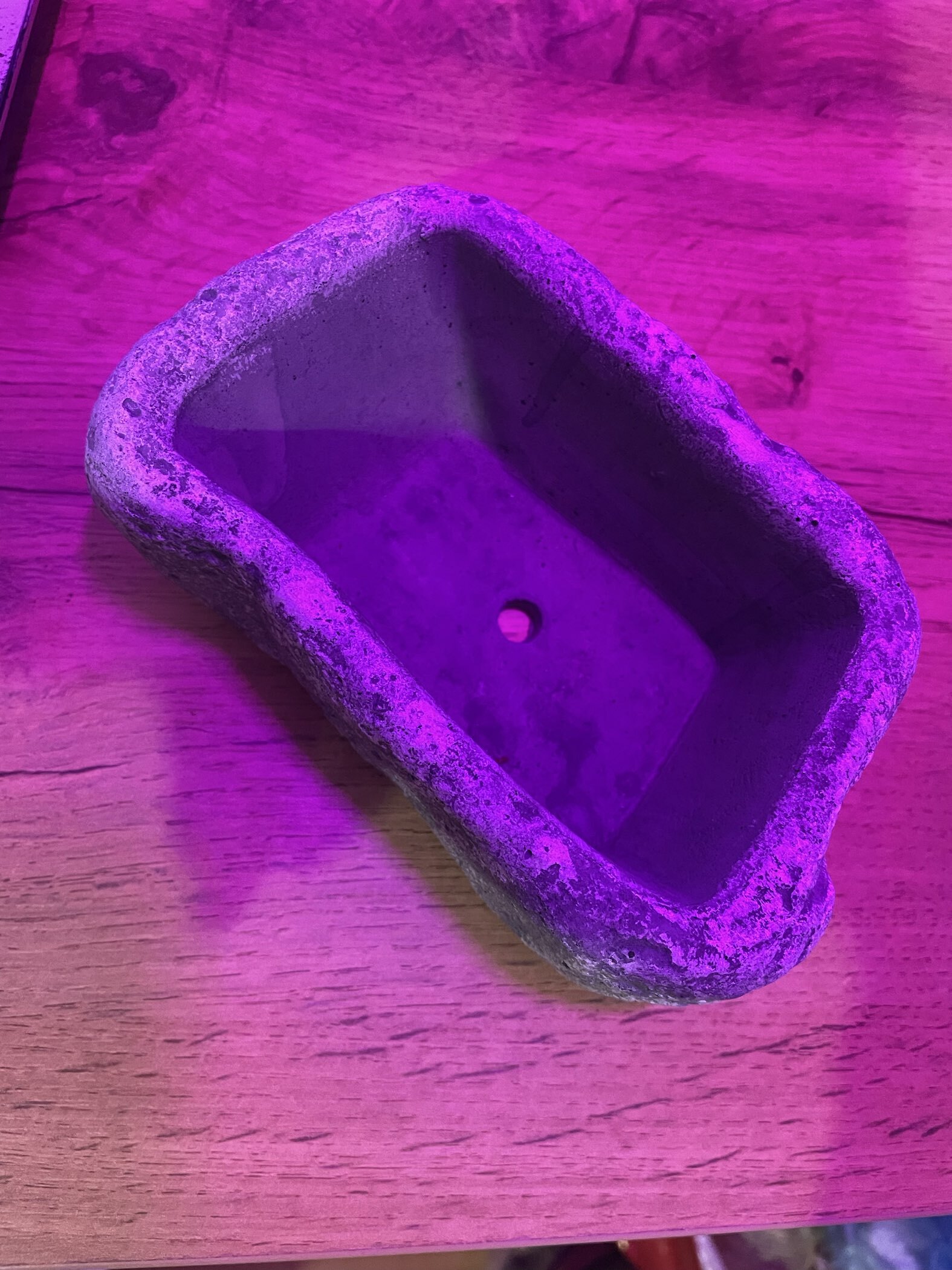 Фотография покупателя товара Кашпо - бонсай "Камень" 14х8х5см - Фото 4