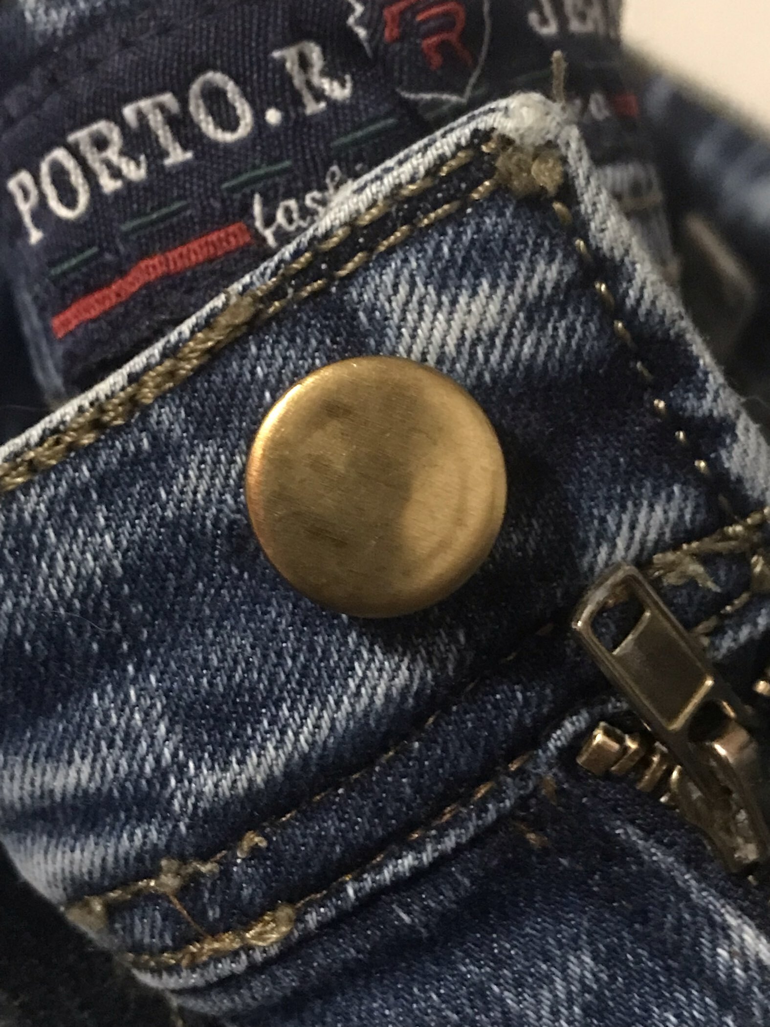 Фотография покупателя товара Набор джинсовых пуговиц «Classic Jeans», 17 мм, 6 шт., с установщиком, цвет антик - Фото 1