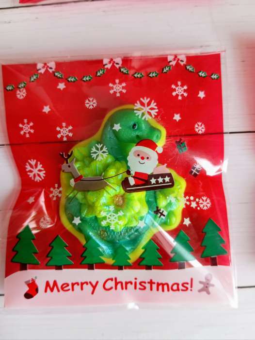 Фотография покупателя товара Пакет подарочный новогодний БОПП с липкой лентой, «Портрет», 10×11 см - Фото 2