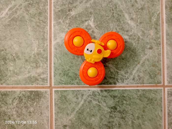 Фотография покупателя товара Спиннеры для купания на присосках «Транспорт», набор 3 шт. - Фото 2