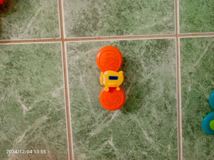 Фотография покупателя товара Спиннеры для купания на присосках «Транспорт», набор 3 шт. - Фото 3