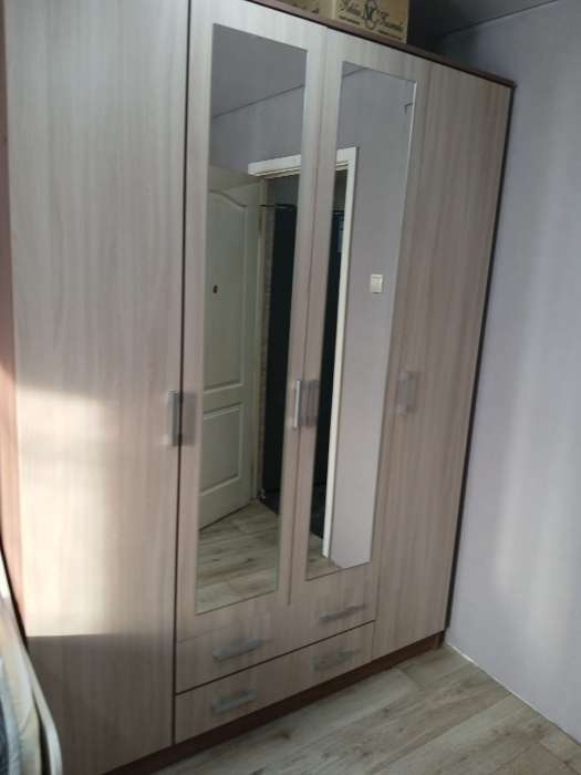 Фотография покупателя товара Шкаф четырехстворчатый «Квадро», 1600×487×2200 мм, цвет белый - Фото 29