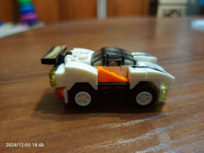 Фотография покупателя товара Конструктор гоночная машина PEIZHI Гонка, 62 детали, 6+ - Фото 4