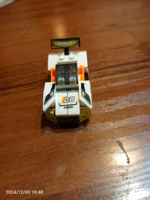 Фотография покупателя товара Конструктор гоночная машина PEIZHI Гонка, 62 детали, 6+ - Фото 6