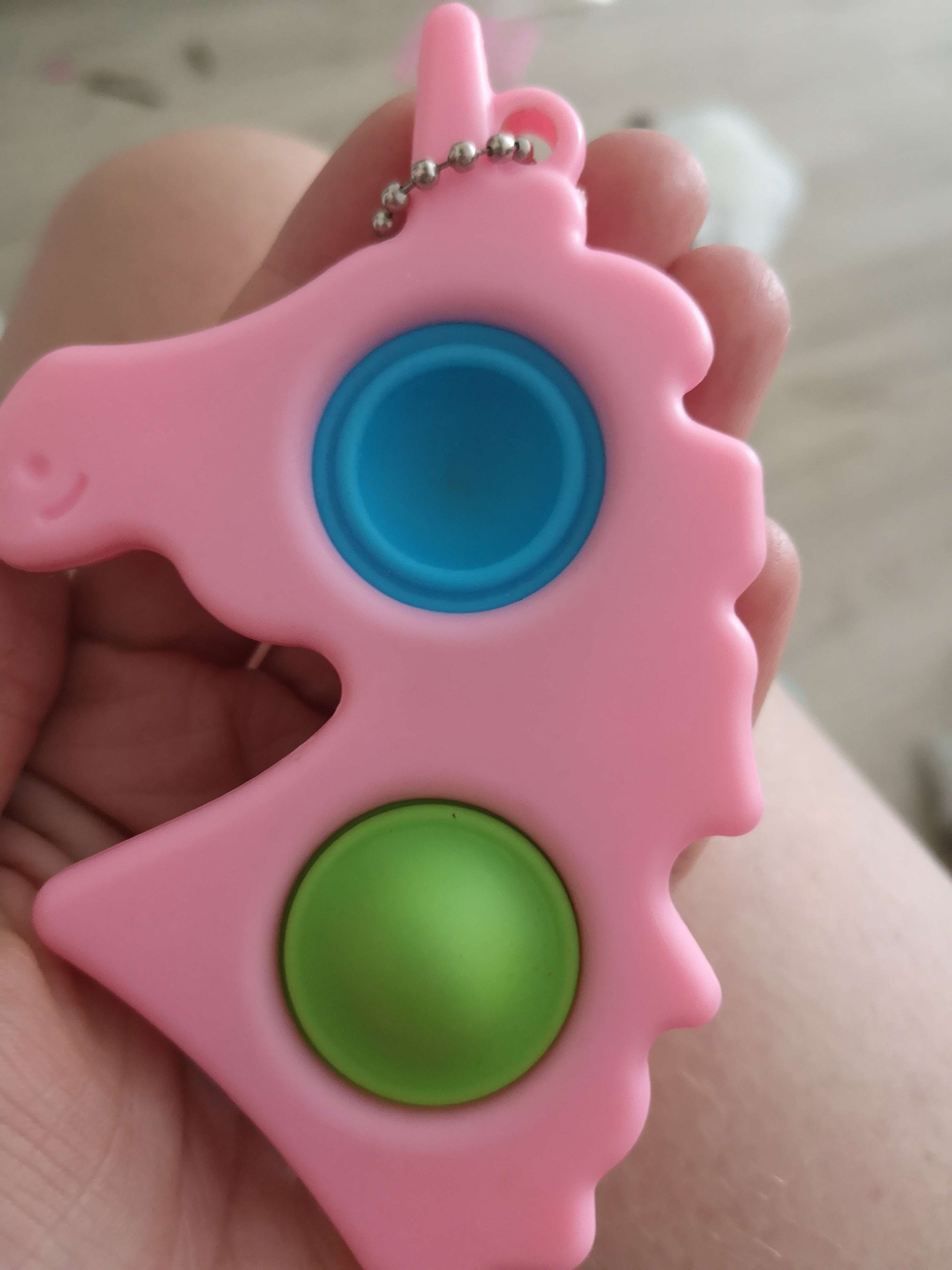 Фотография покупателя товара Антистресс игрушка Симпл Димпл, «Вечная пупырка», единорог, маленькая, цвета МИКС