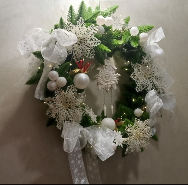 Фотография покупателя товара Ёлочные игрушки «Перл», шары новогодние, d=3 см, набор 16 шт., белый - Фото 5