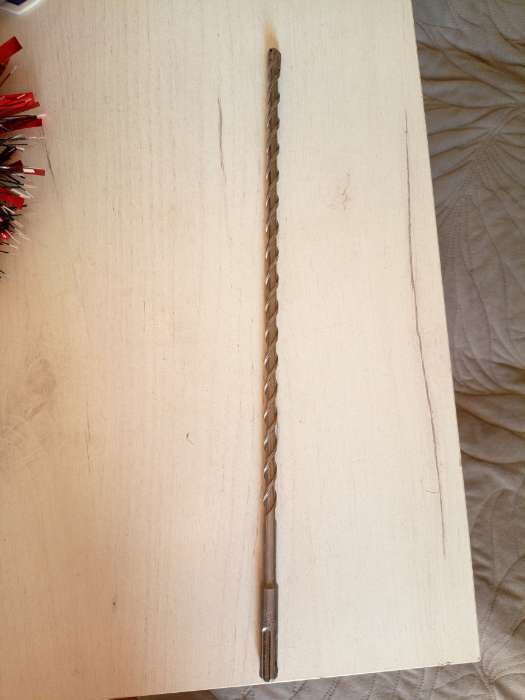 Фотография покупателя товара Бур по бетону ЛОМ, SDS-plus, 8×350 мм - Фото 10