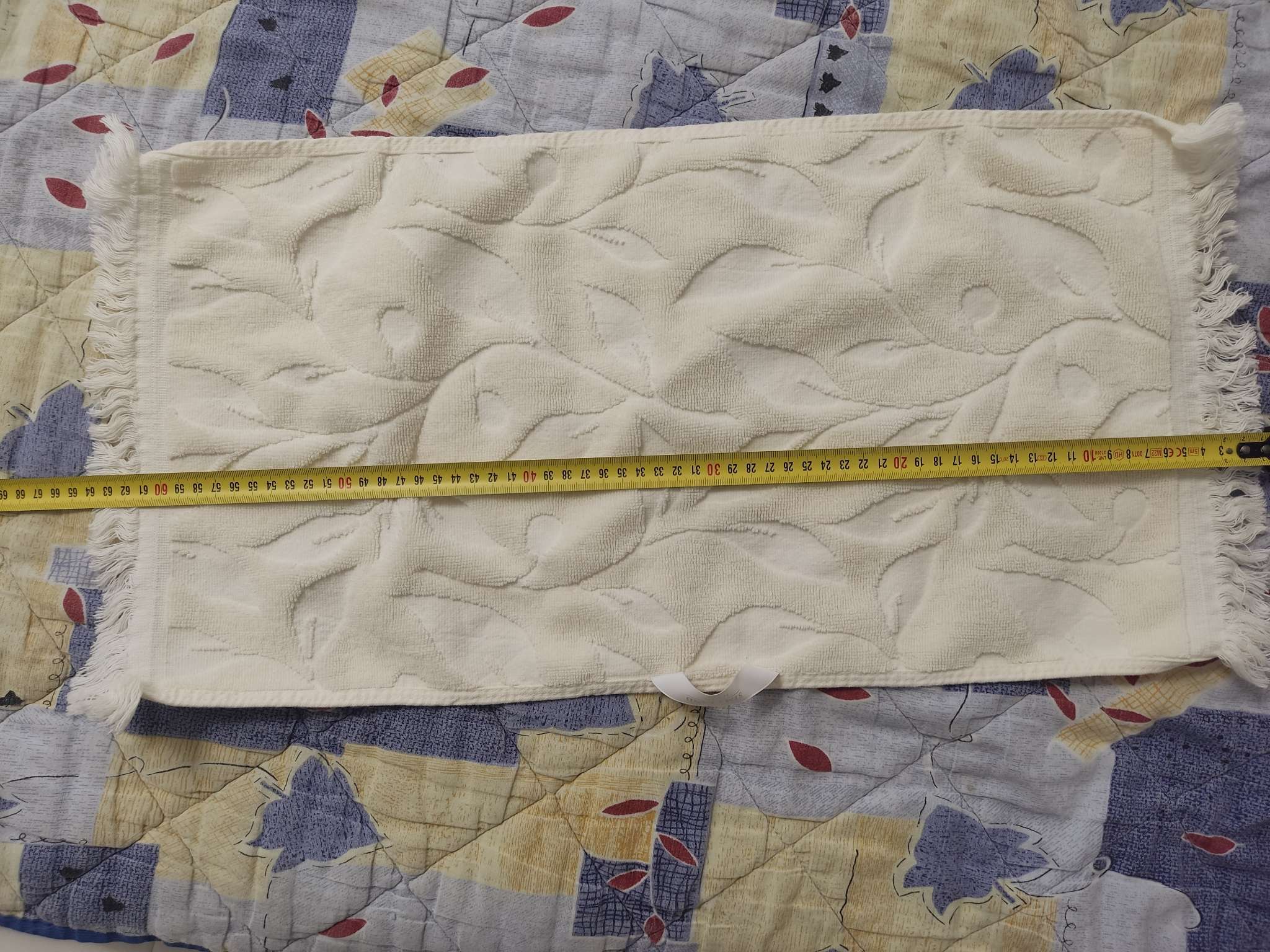 Фотография покупателя товара Полотенце махровое SL HOME: Boho «Блан де Блан» 100×180 см, хлопок 100%, белое - Фото 9