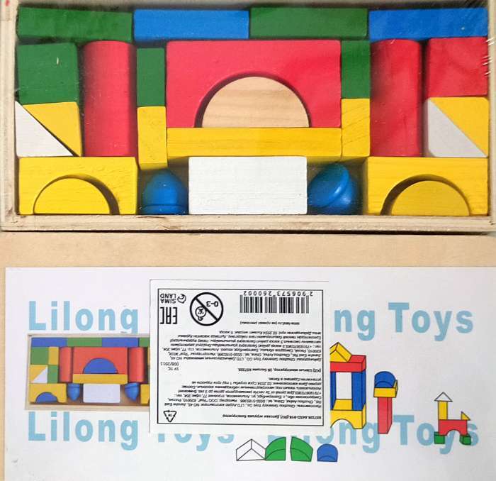 Фотография покупателя товара Конструктор малый «Строим город», 26 деталей - Фото 3