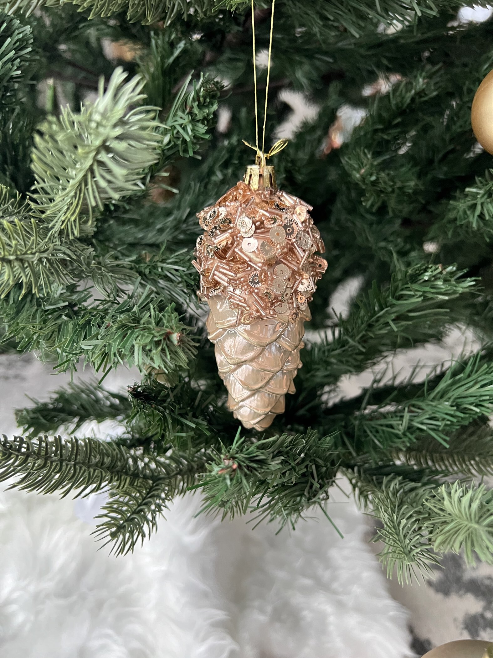 Фотография покупателя товара Ёлочная игрушка набор 3 шт. «Сосулька Коул» 12×4.5 см, МИКС - Фото 2