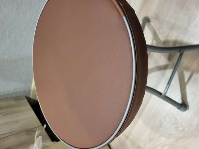 Фотография покупателя товара Табурет складной  на 4-х опорах ТБСК2/1, слоновая кость - Фото 3