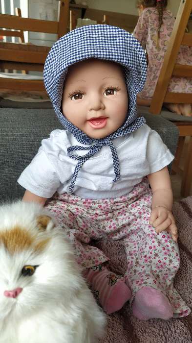 Фотография покупателя товара Кукла «Сонечка», 50 см, мягконабивная - Фото 5