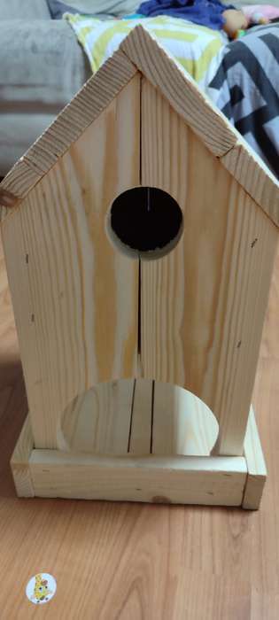 Фотография покупателя товара Скворечник для птиц, 40 × 19 × 19 см, Greengo - Фото 1