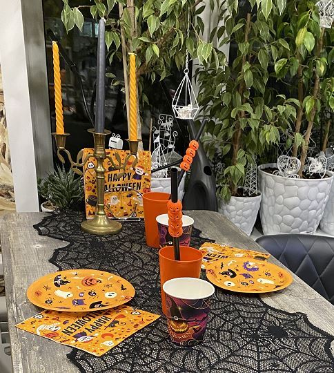 Фотография покупателя товара Стакан одноразовый бумажный Halloween, 250 мл, на Хэллоуин - Фото 1