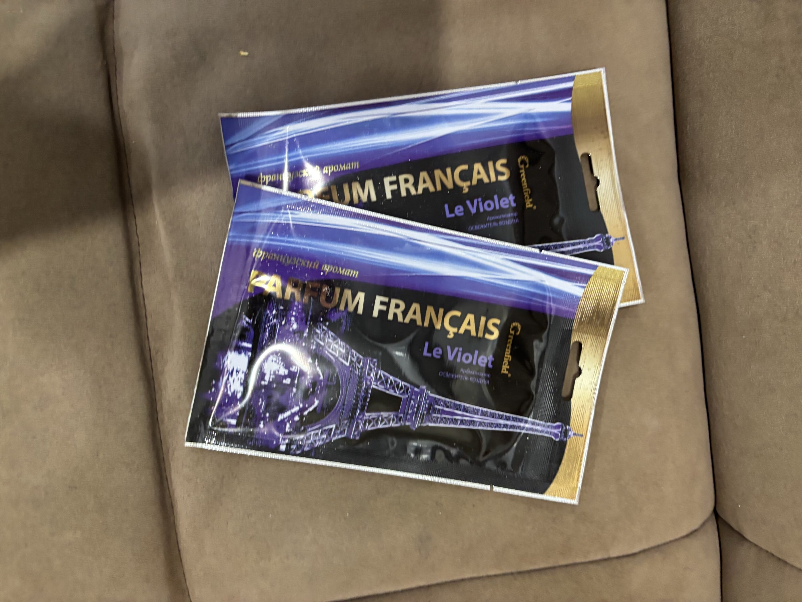 Фотография покупателя товара Ароматизатор-освежитель воздуха Greenfield Français Le Violet - Фото 1