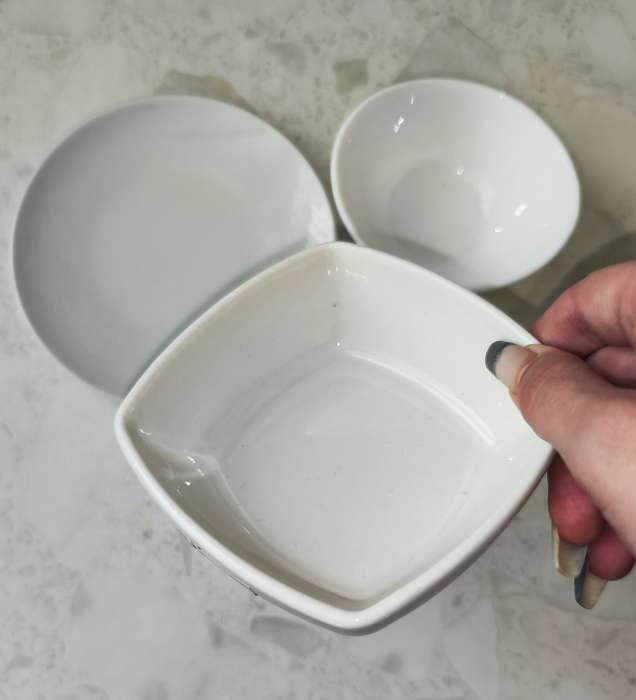 Фотография покупателя товара Соусник фарфоровый «Классика», 150 мл, 10×3.5 см, цвет белый - Фото 2