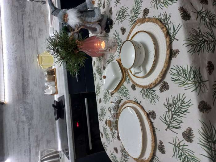 Фотография покупателя товара Салфетка сервировочная на стол Доляна «Мэг», d=30 см, белая - Фото 2