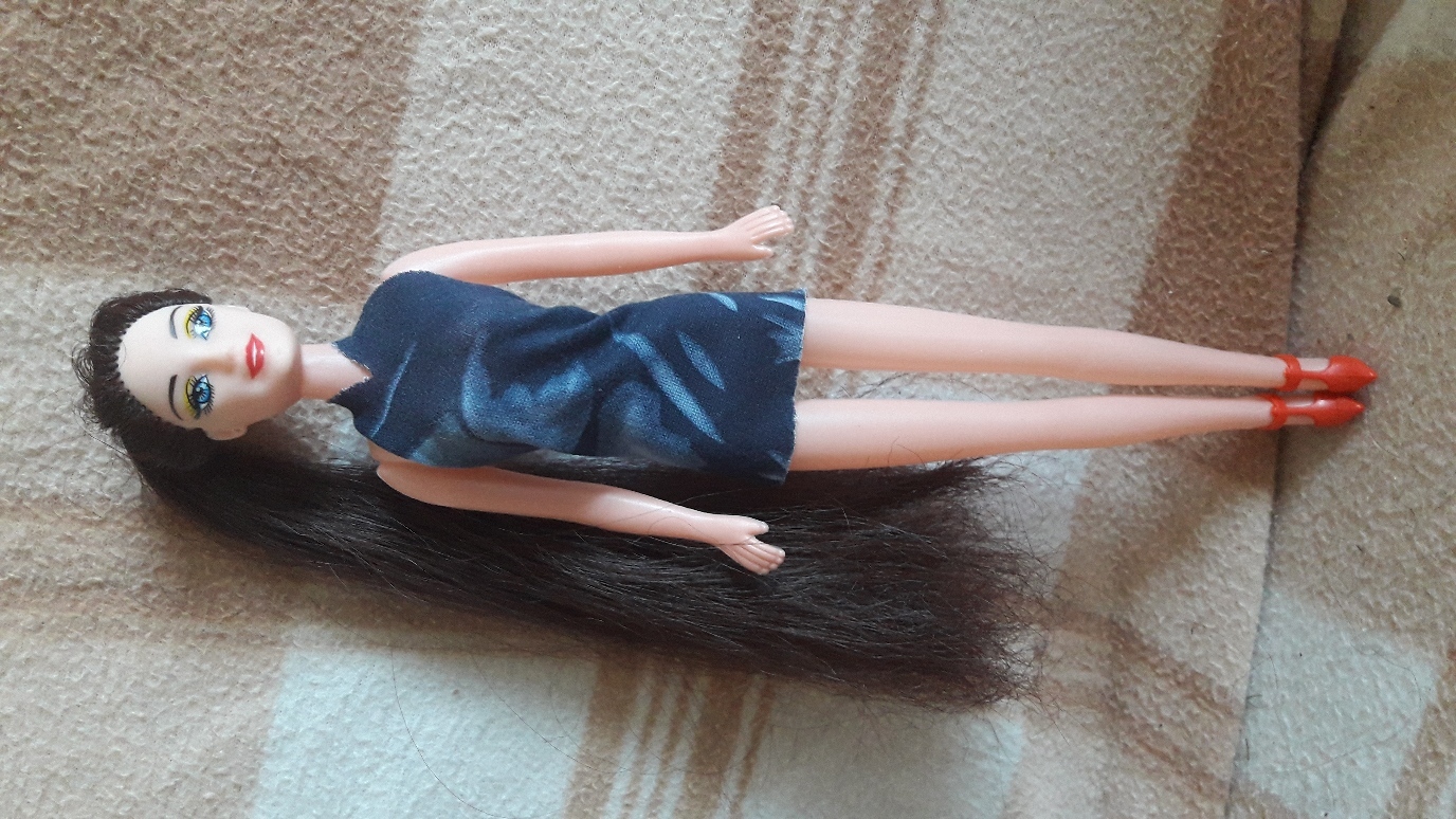 Фотография покупателя товара Кукла-модель «Ира» в платье, МИКС - Фото 3