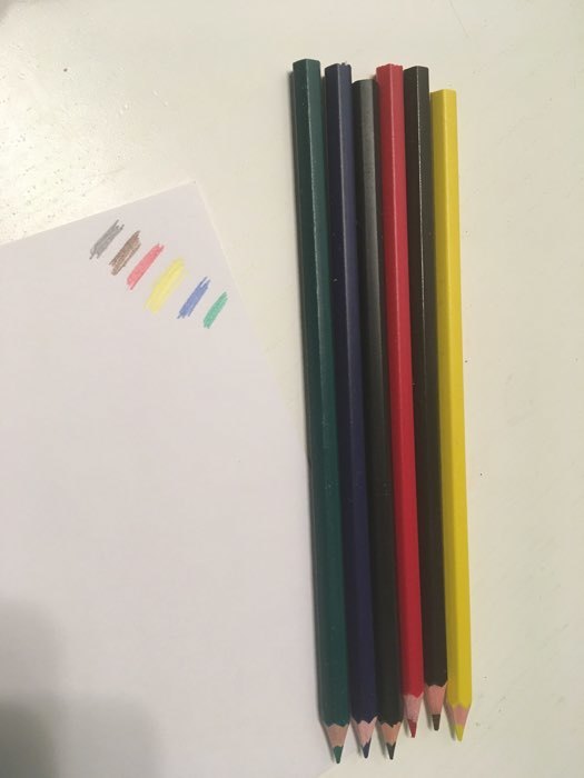 Фотография покупателя товара Карандаши 6 цветов Calligrata, ЭКОНОМ, заточенные, шестигранные, пластиковые, картонная упаковка, европодвес - Фото 6