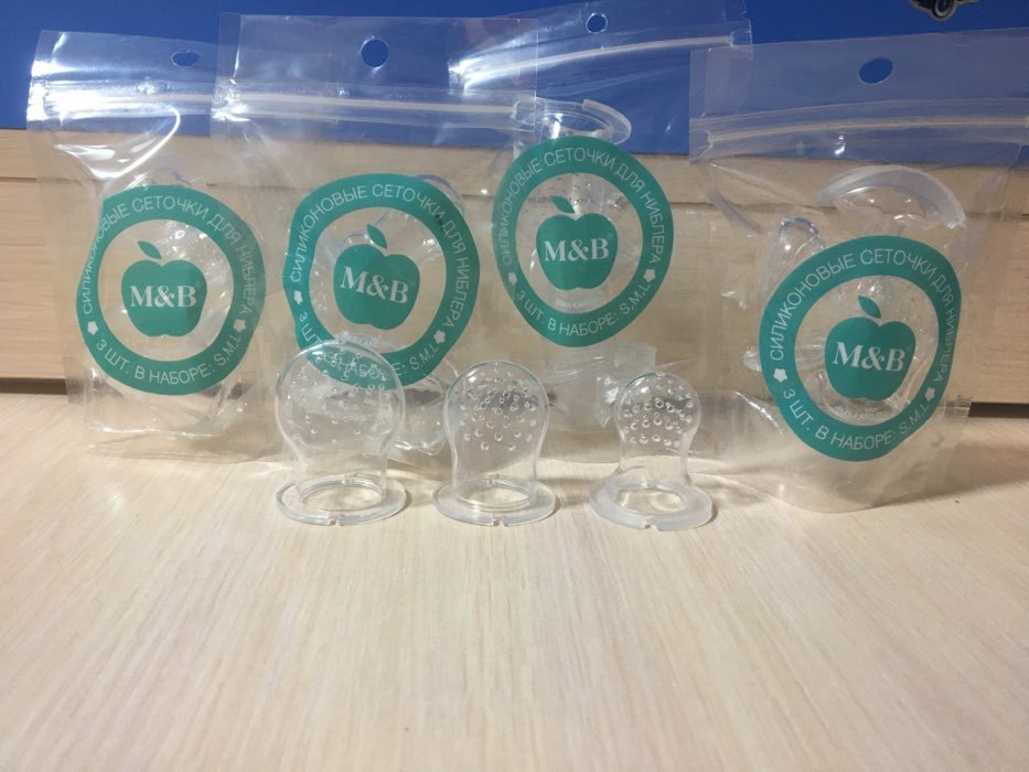 Фотография покупателя товара Набор сменных сеточек для ниблера, силикон, набор 3 шт., размеры S, M, L - Фото 3