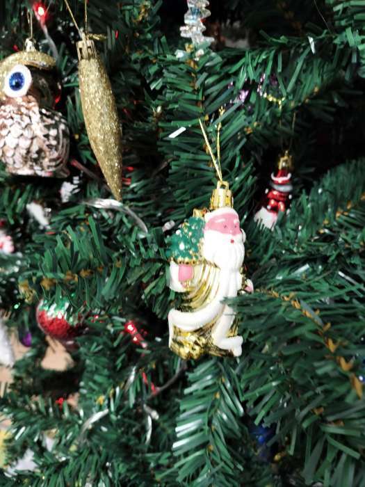 Фотография покупателя товара Ёлочные игрушки 4 шт. «Весельчаки», 5×7.5 см, МИКС - Фото 4