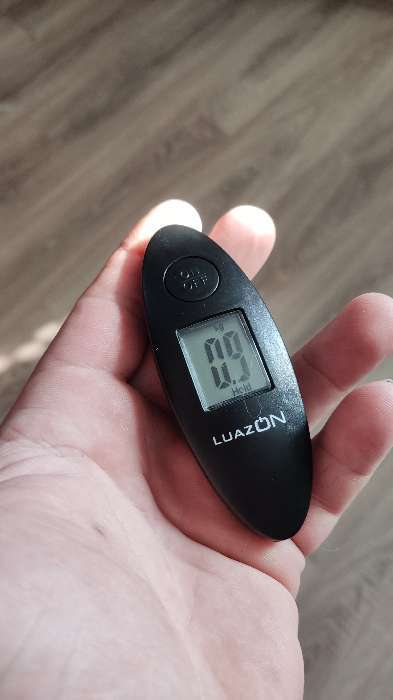 Фотография покупателя товара Весы багажные Luazon LV-404, до 40 кг, черные