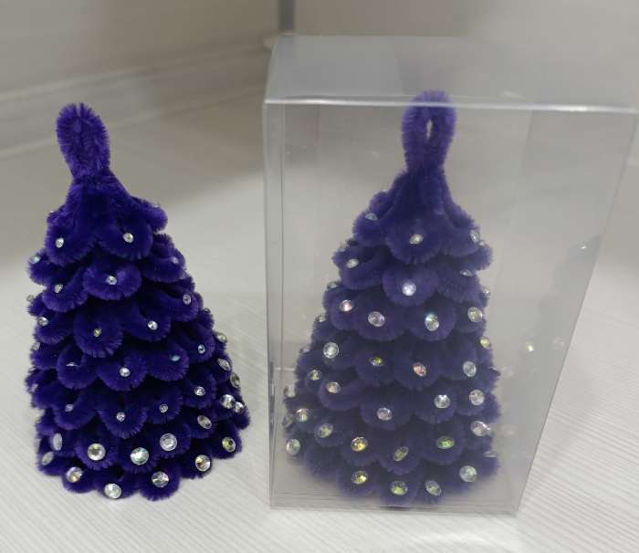 Фотография покупателя товара Складная прозрачная коробка из PVC, для упаковки подарков, 8×8×12 см - Фото 37