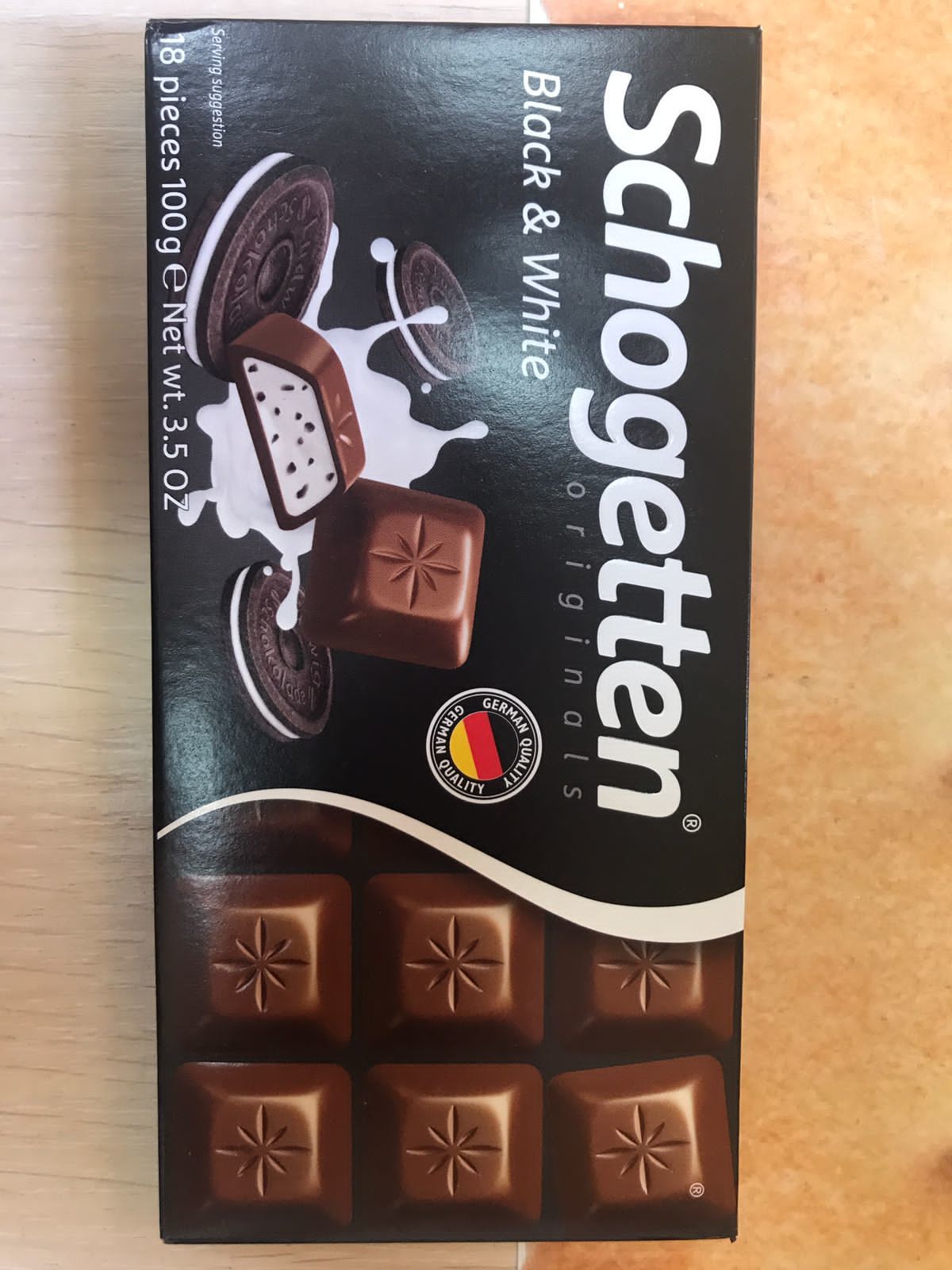 Фотография покупателя товара Шоколад Schogetten Black&White 100 г - Фото 2