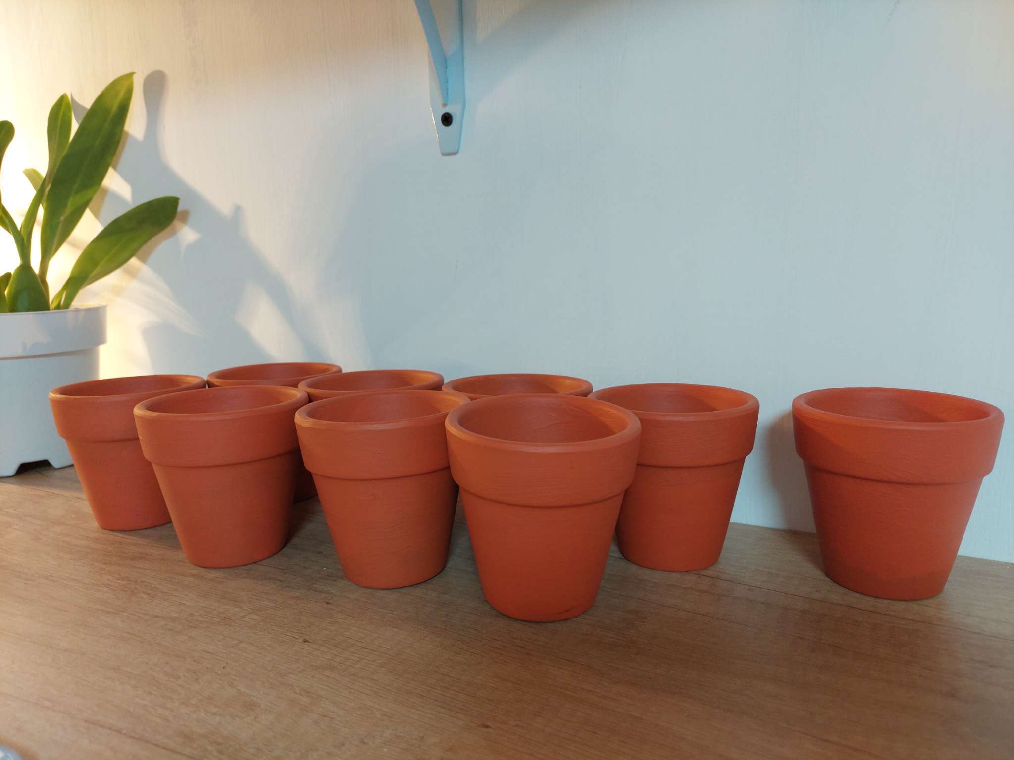 Фотография покупателя товара Горшок для цветов «Трапеция», 8×8×8 см - Фото 5