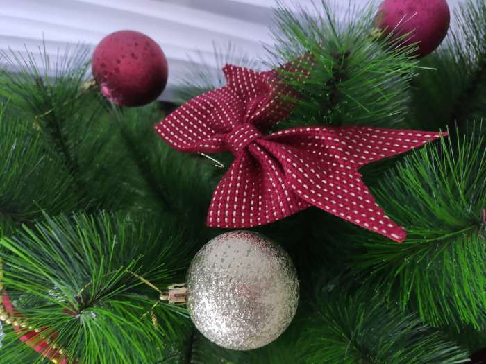 Фотография покупателя товара Ёлочные игрушки «Ретро», шары новогодние, d=6 см, набор 6 шт., красный - Фото 1