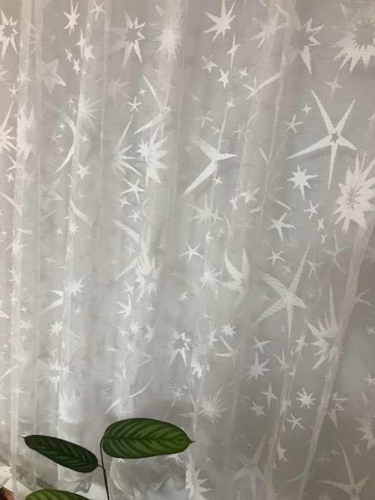Фотография покупателя товара Тюль на кухню со шторной лентой, 315х160 см, цвет белый, 100% полиэстер - Фото 4