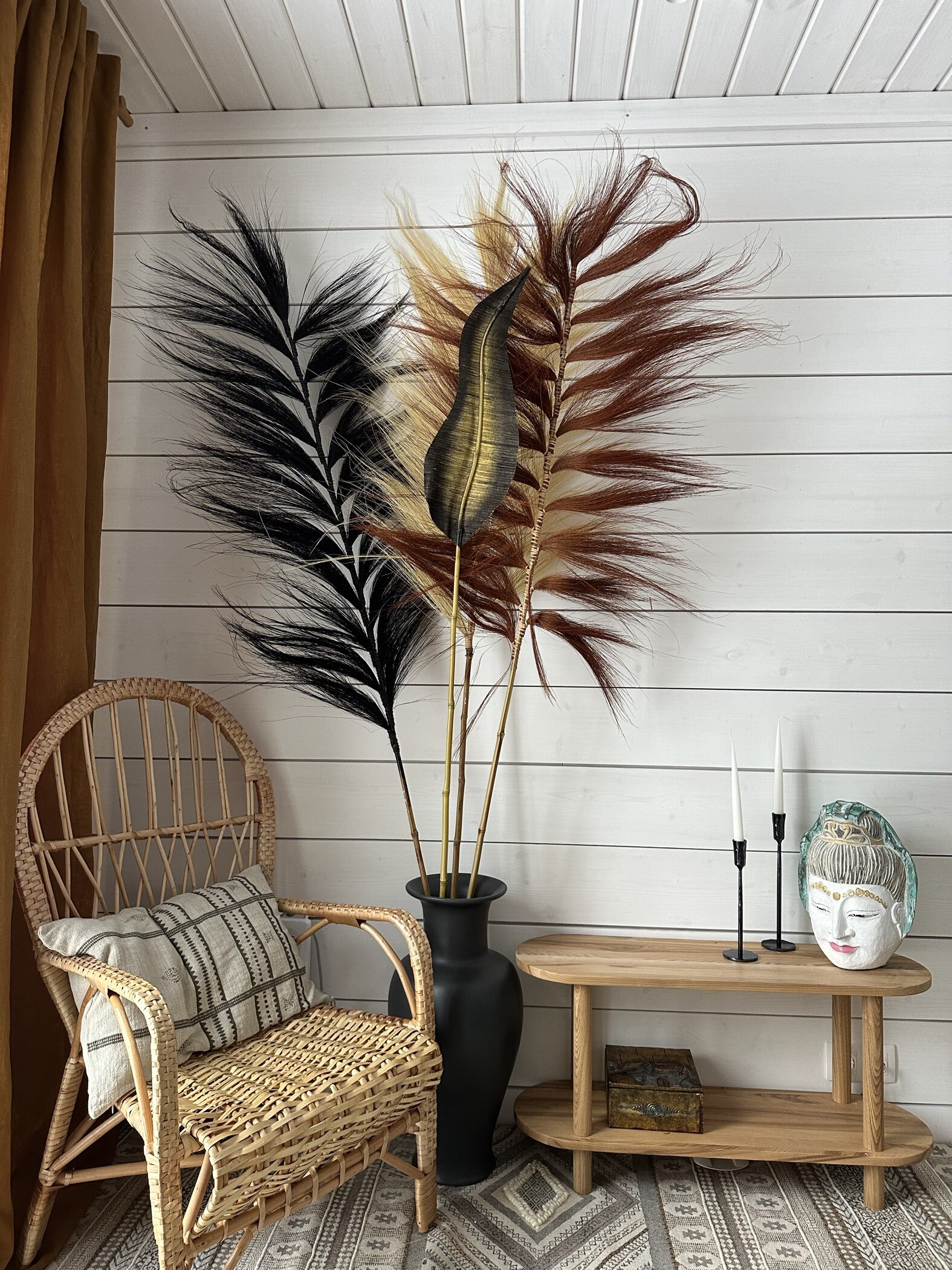 Фотография покупателя товара УЦЕНКА Интерьерный декор «Пандан» 200 см разноцветный - Фото 1