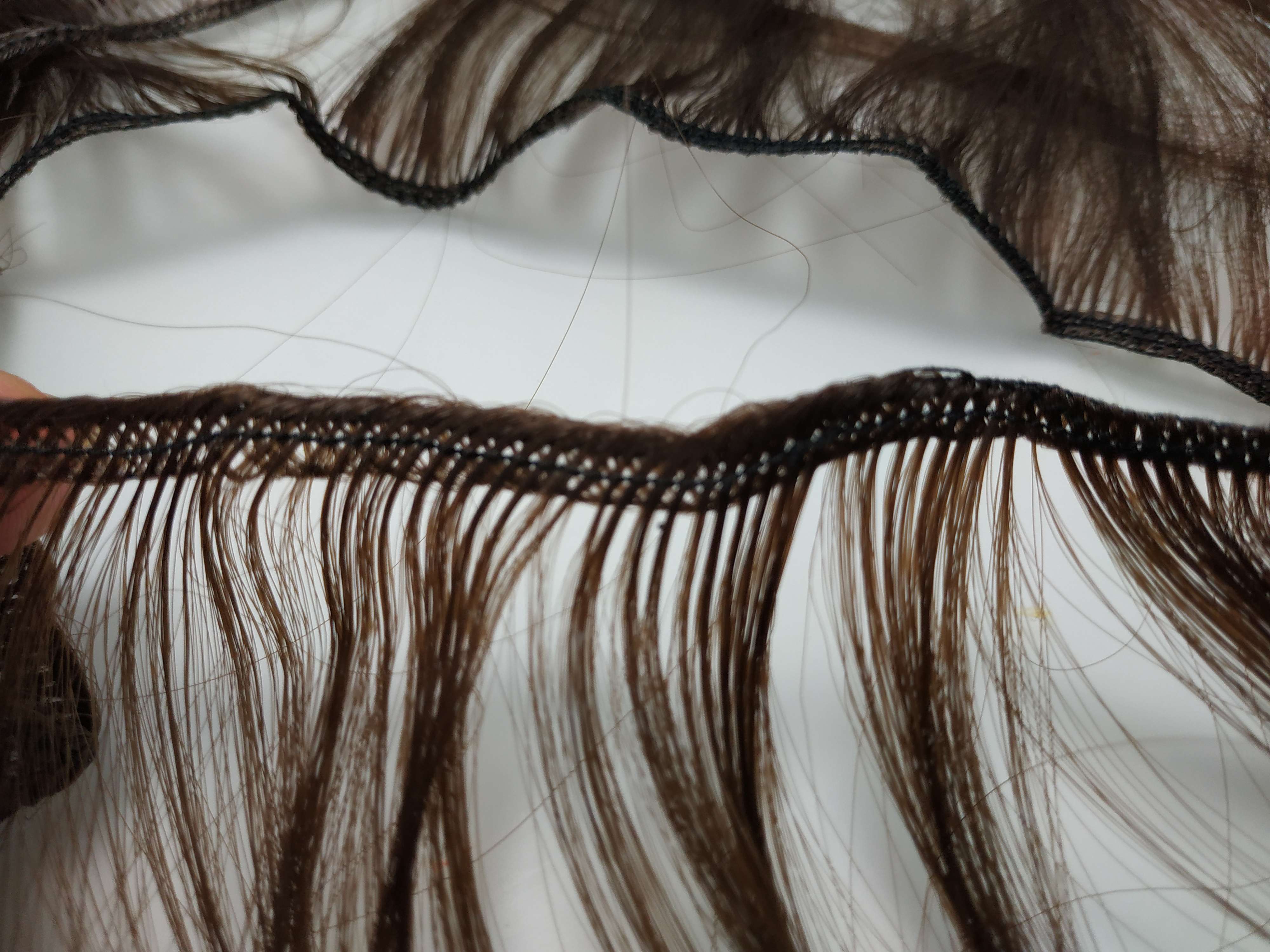 Фотография покупателя товара Волосы - тресс для кукол «Прямые» длина волос: 25 см, ширина:100 см, цвет № 6К