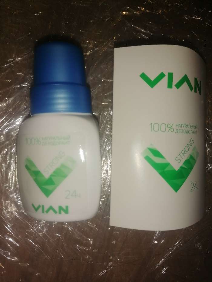 Фотография покупателя товара Натуральный концентрированный дезодорант Vian ENERGY, 50 мл - Фото 4