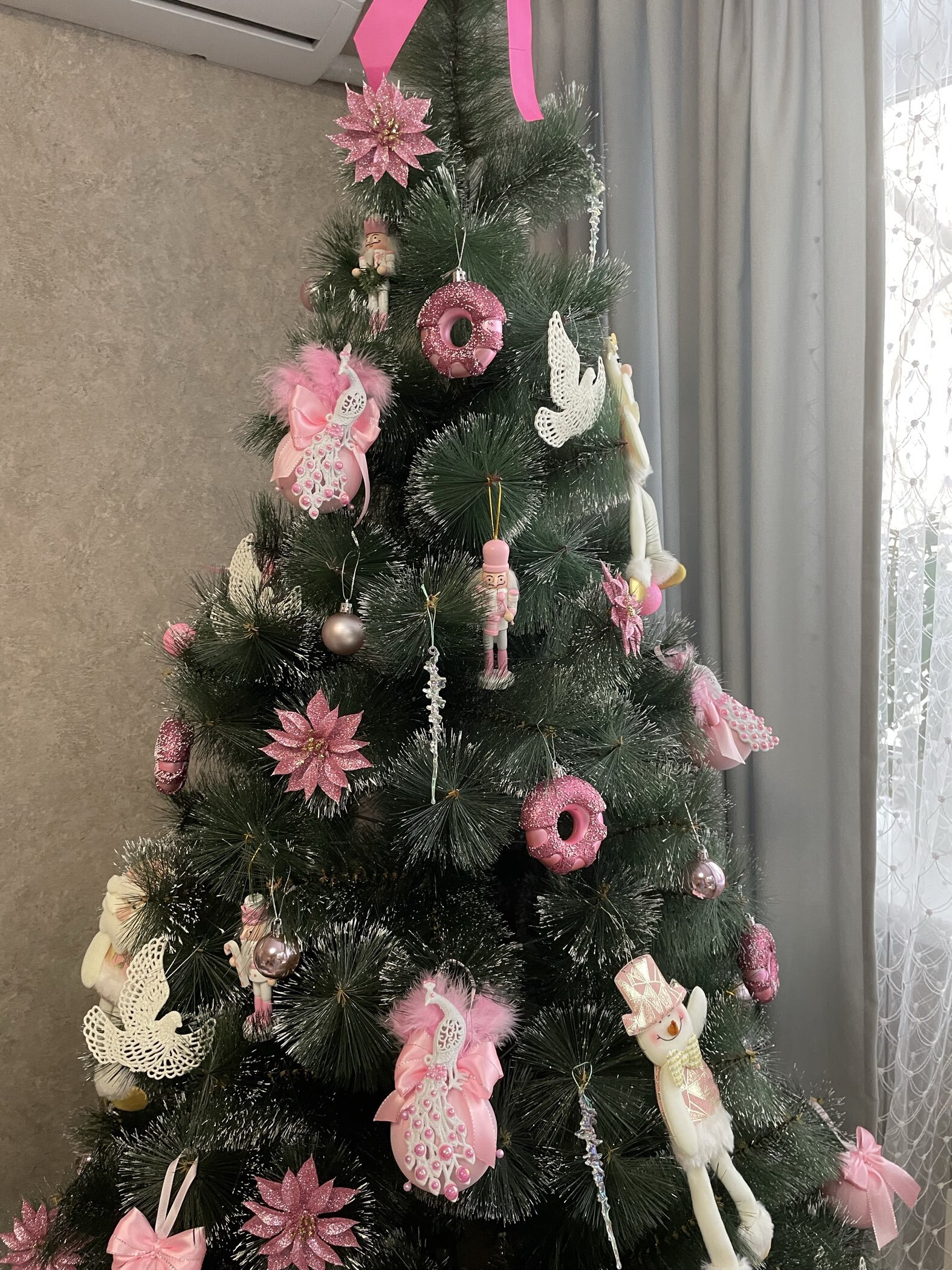 Фотография покупателя товара Ёлочные игрушки «Матовый», шары новогодние, d=8 см, набор 2 шт., фиолетовый - Фото 12