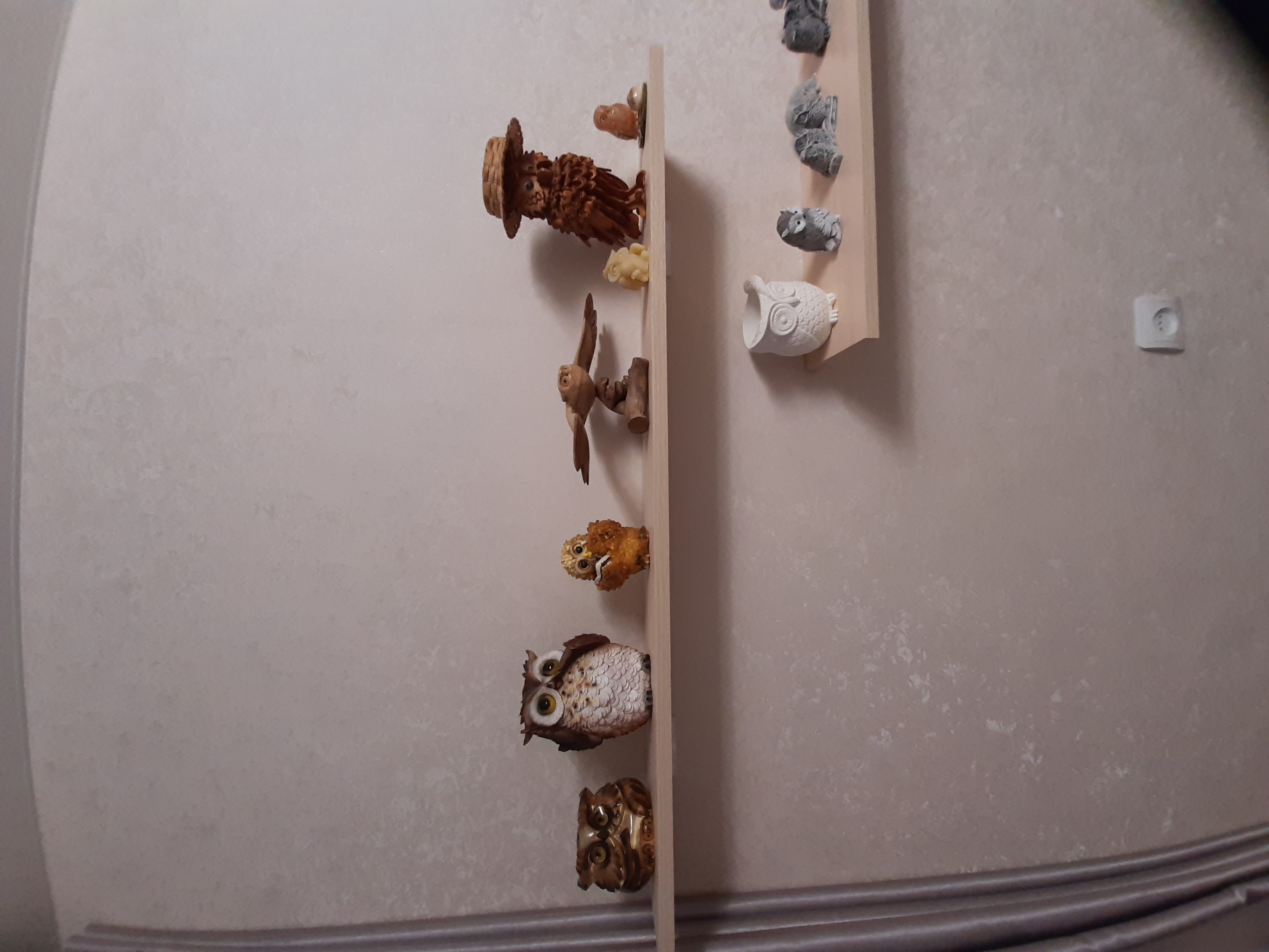 Фотография покупателя товара Копилка для денег «Сова», полистоун, 11×10.5×15 см - Фото 1