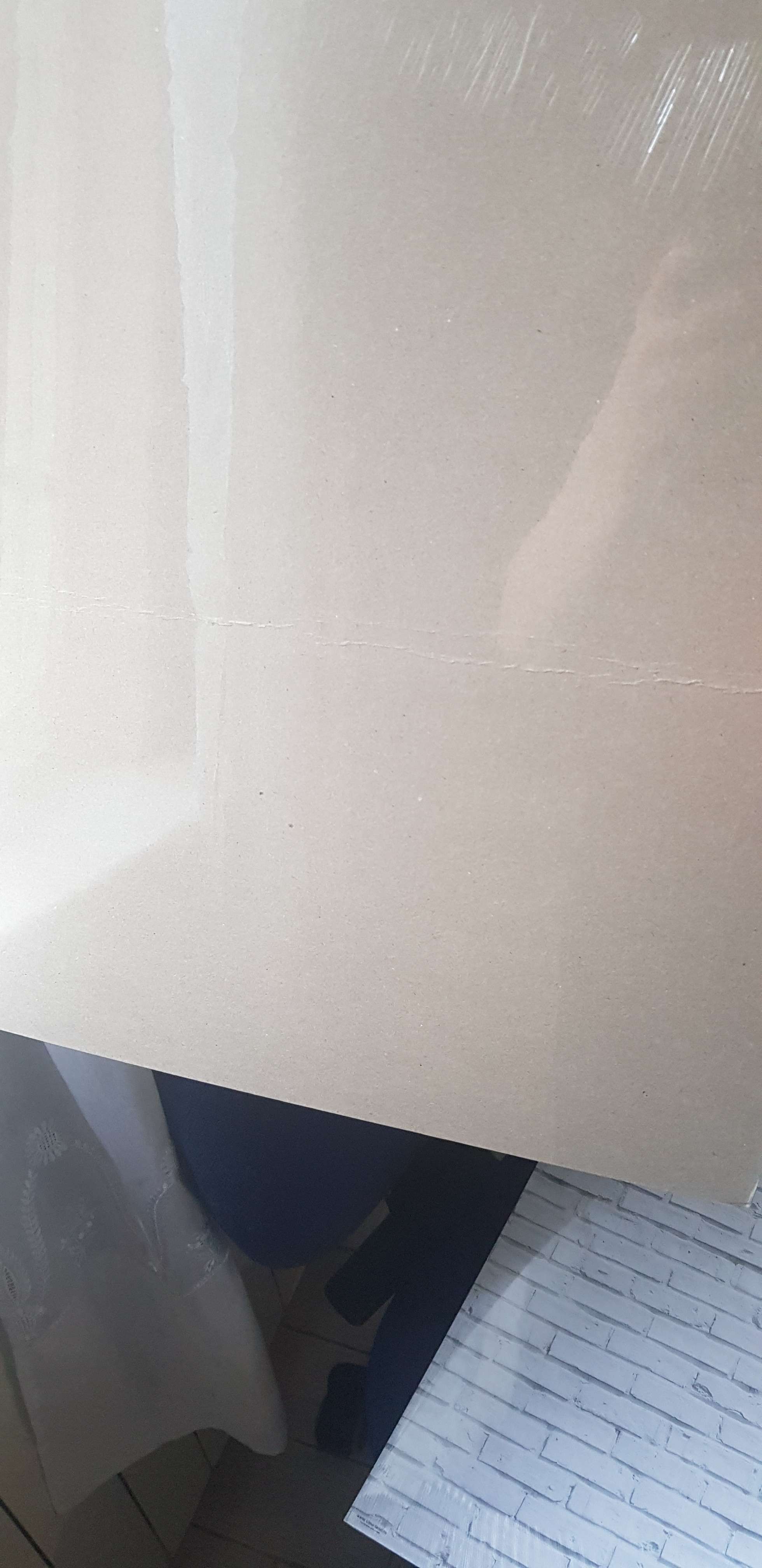 Фотография покупателя товара Фотофон «Кирпич белый» картонный, 45 х 45 см, 980 г/м² - Фото 16
