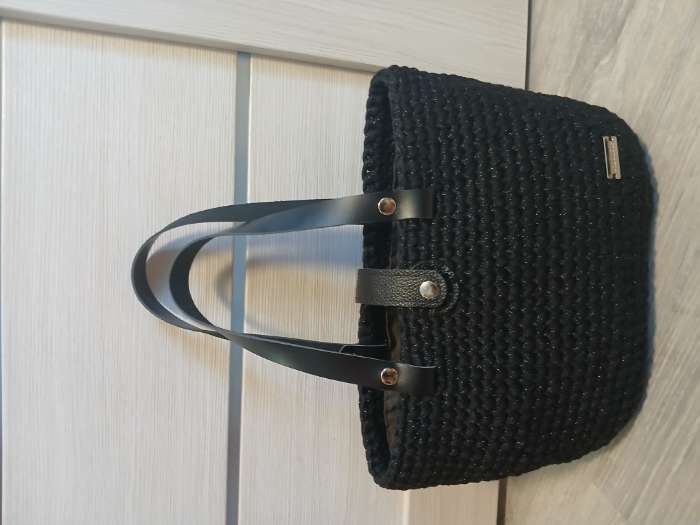 Фотография покупателя товара Трикотажная пряжа "Риббон" с люрексом 85м/170±5 гр (Кофе, люрекс: Серебро) - Фото 15