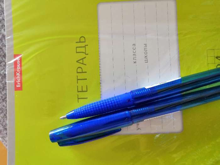 Фотография покупателя товара Ручка шариковая Pilot Super Grip G, узел 1.0мм, резиновый упор, стержень синий, BPS-GG-M (L)