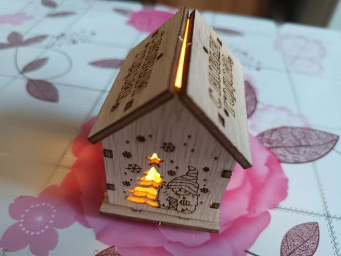 Фотография покупателя товара Ёлочная игрушка «Новый год: Загадай желание», 6×4.5 см - Фото 8